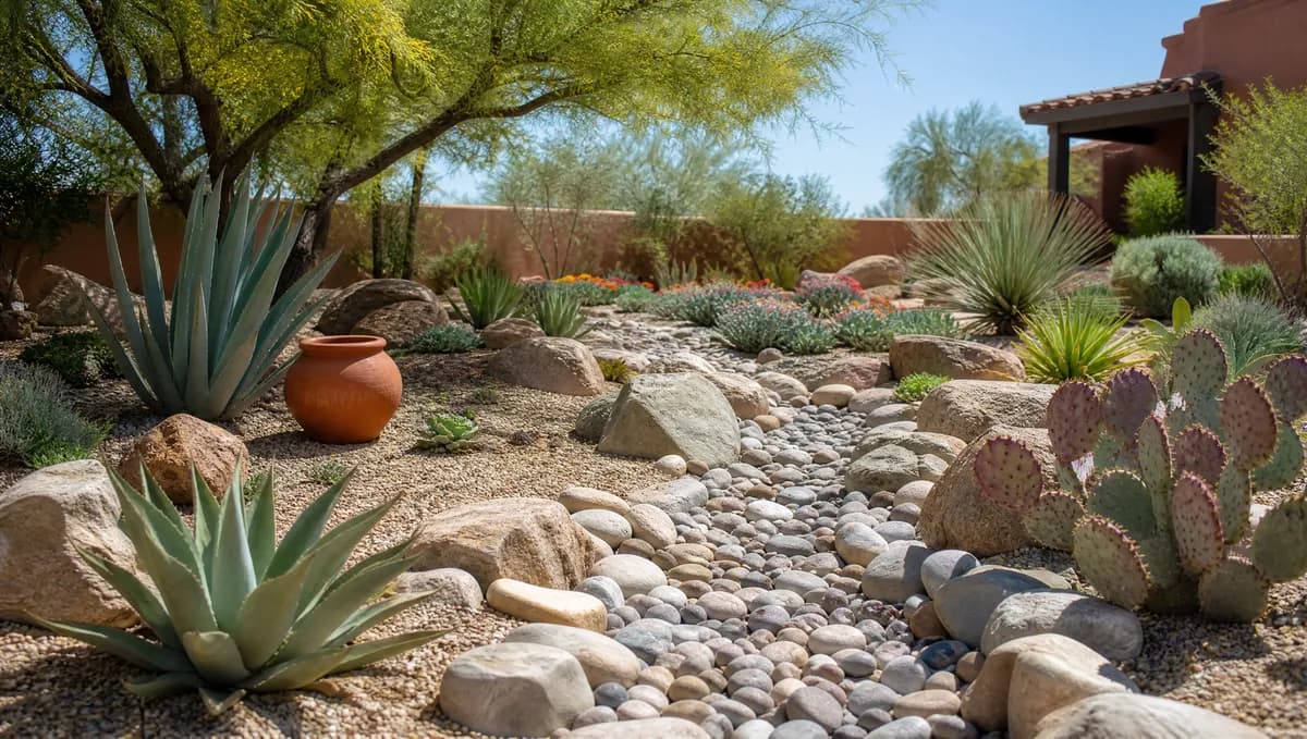 Desert Xeriscape Landscape design example
