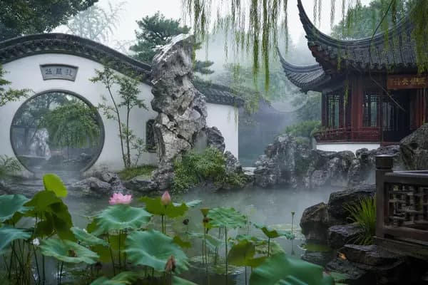 Chinese Jiangnan design style
