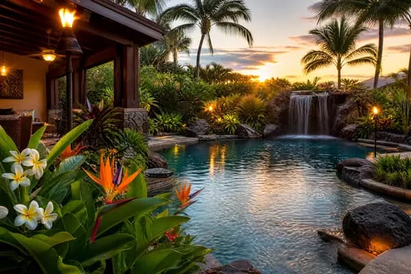 Tropical Resort design style