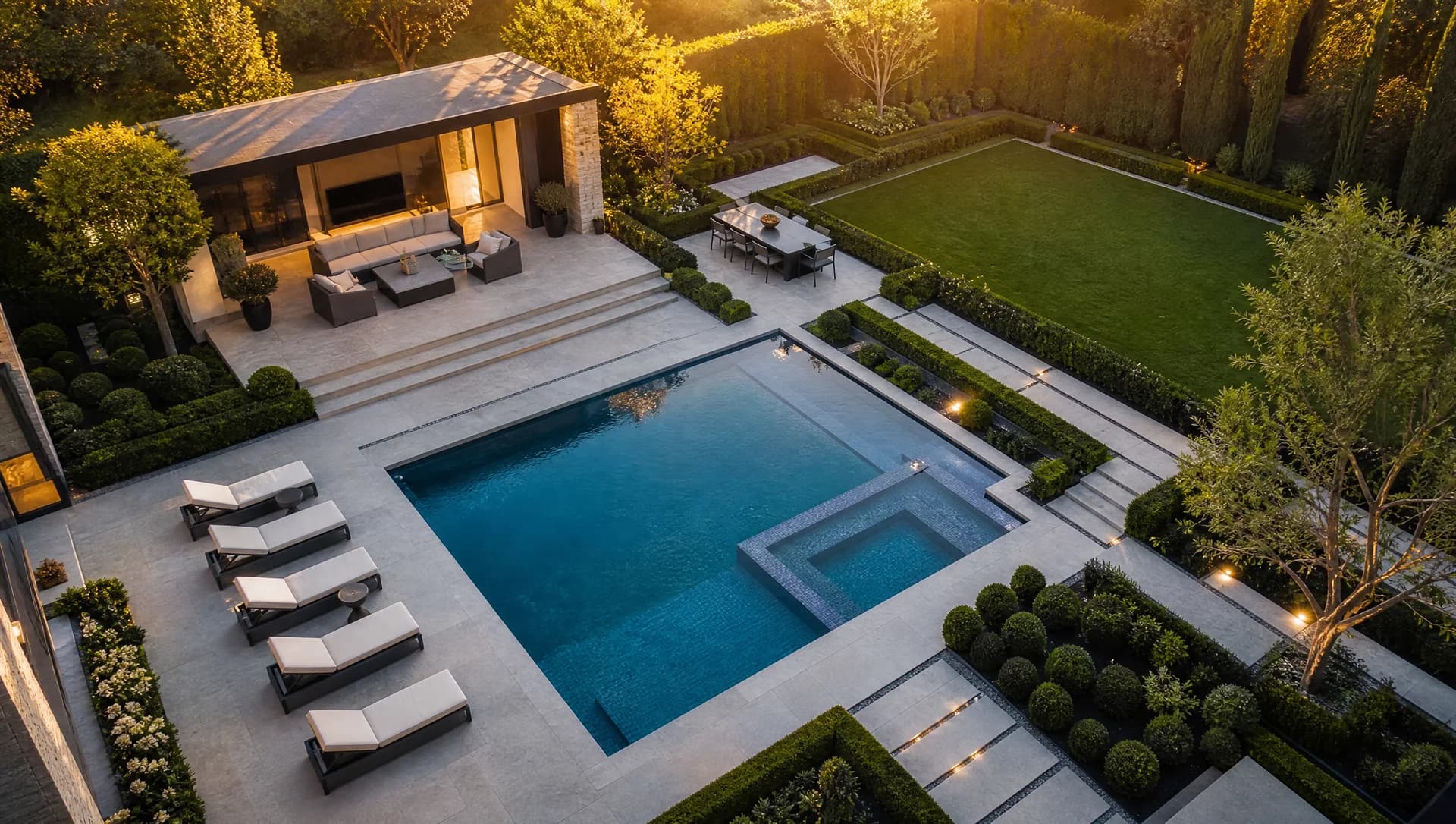 Beautiful landscape design