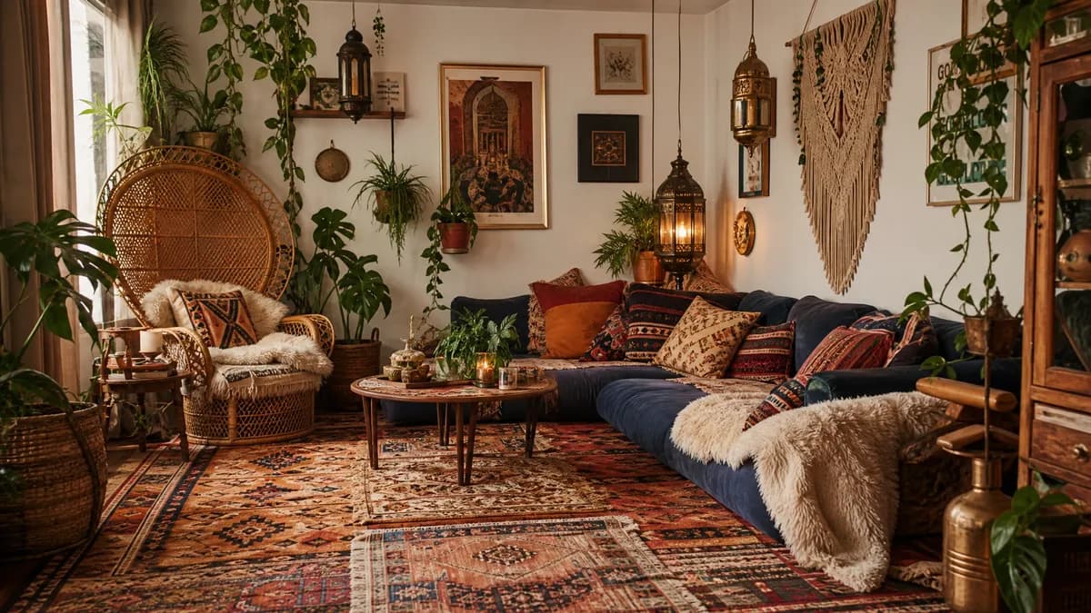Bohemian Interior design example