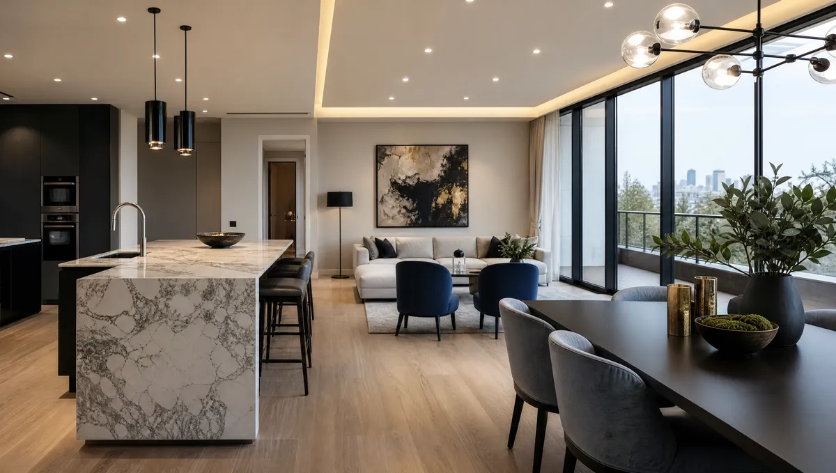 Contemporary Interior design example