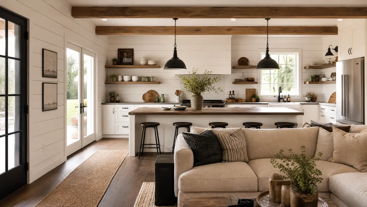 Farmhouse Interior design example