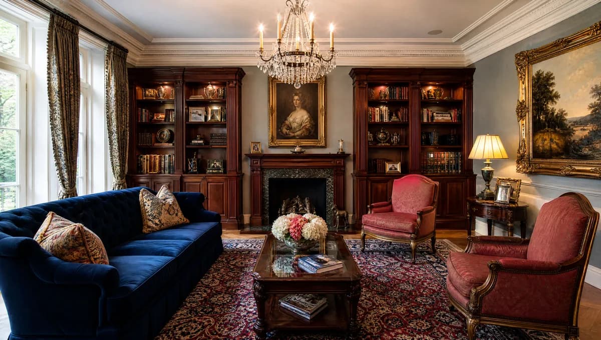 Traditional Interior design example